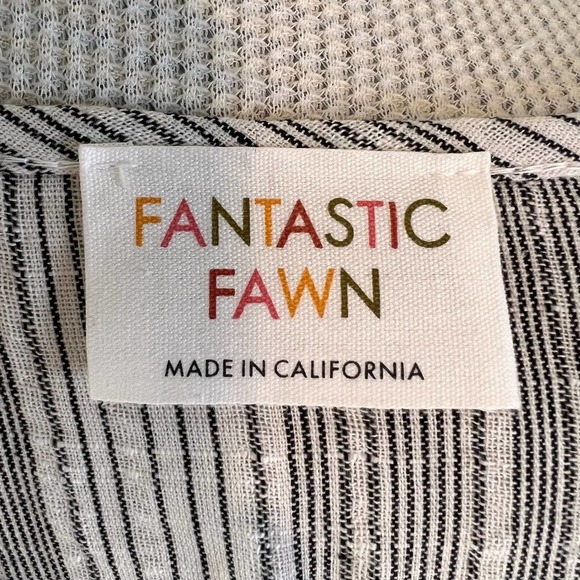 Fantastic Fawn women's size large baby doll top. lagenlook, boho #1414 - Picture 8 of 10